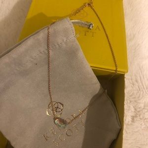 Rose gold dichroic glass kendra Scott